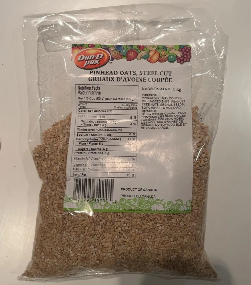Pinhead Oats, Steel Cut