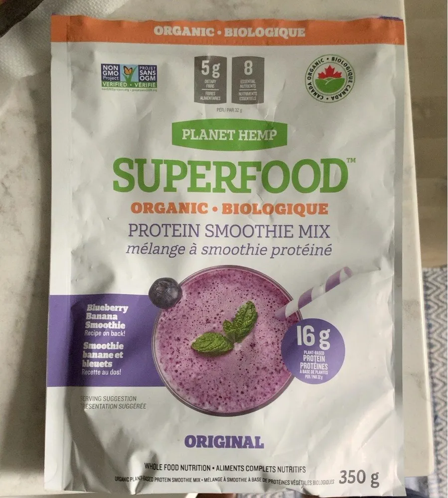 Superfood protein smoothie mix