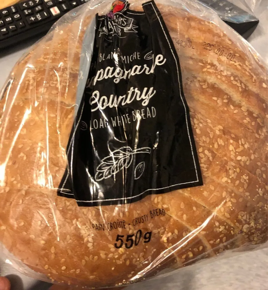 Pain blanc miche