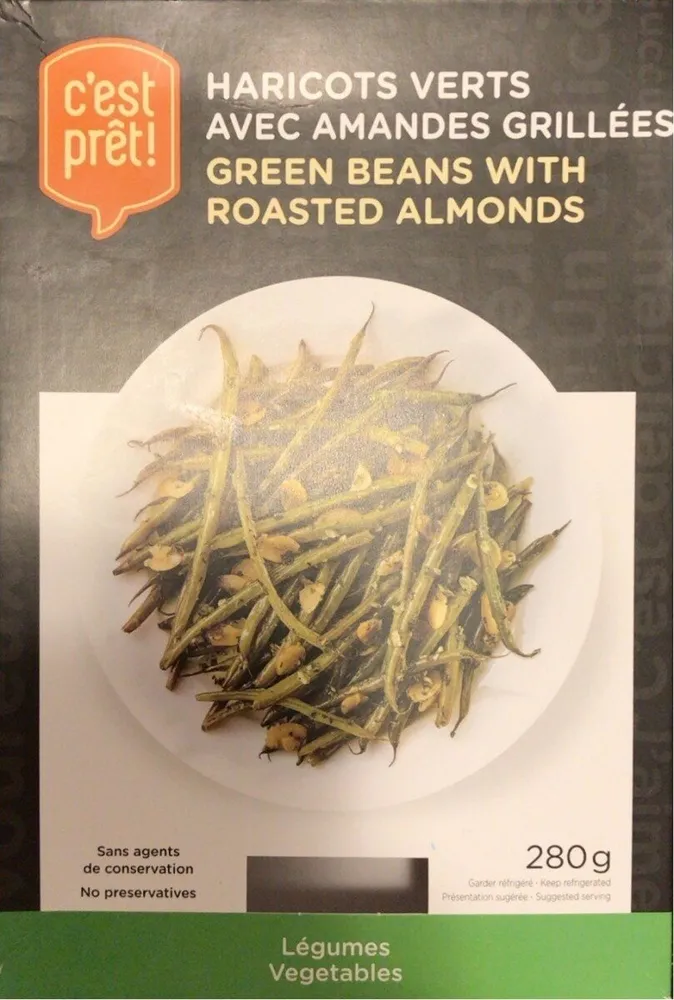 Green Beans with roasted Almonds