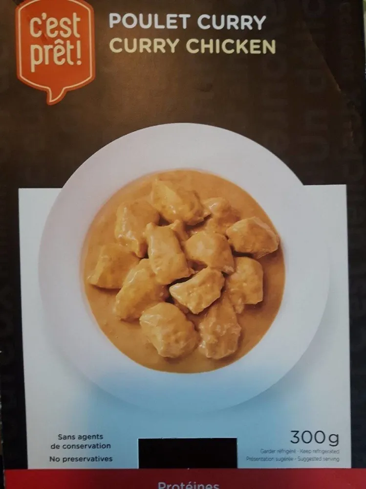 Poulet curry