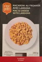 Macaroni au fromage avec lardons