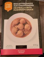 Boulettes sauce aux champignons