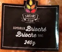 Hamburger brioché nature