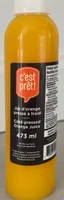 Jus d’orange pressé à froid