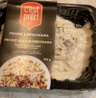Penne carbonara