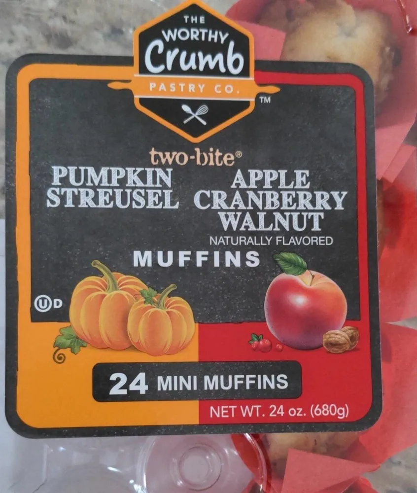 Two Bite Muffins Pumpkin Streusel
