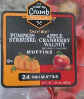 Two Bite Muffins Pumpkin Streusel