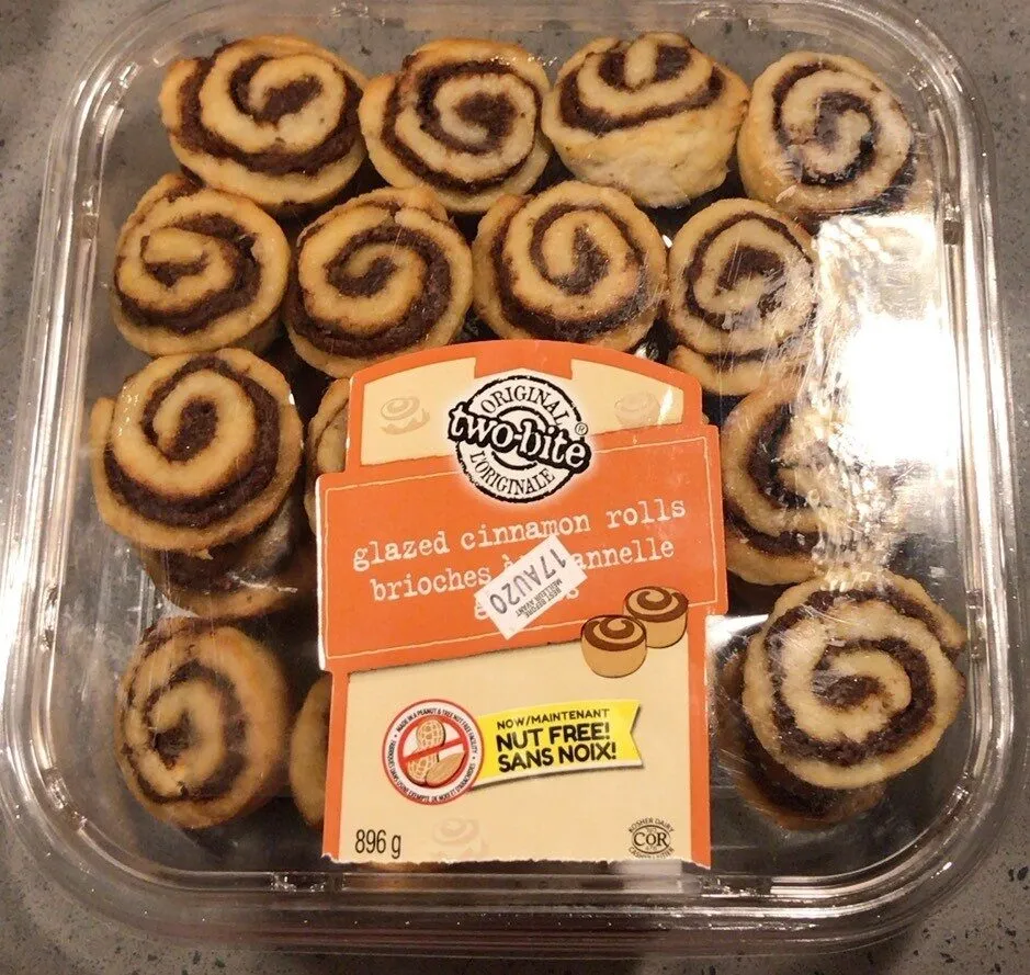 Glazed cinnamon rolls