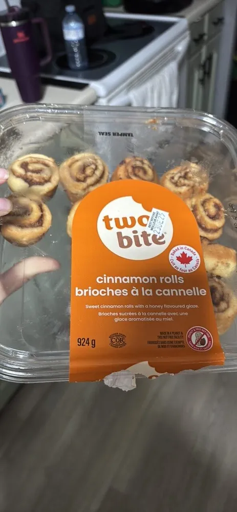 Glazed cinnamon rolls