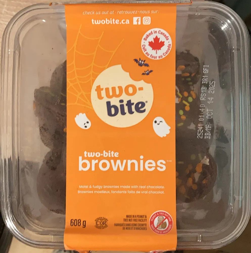 two-bite brownies