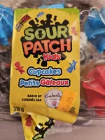Sour Patch Kids Cupcakes