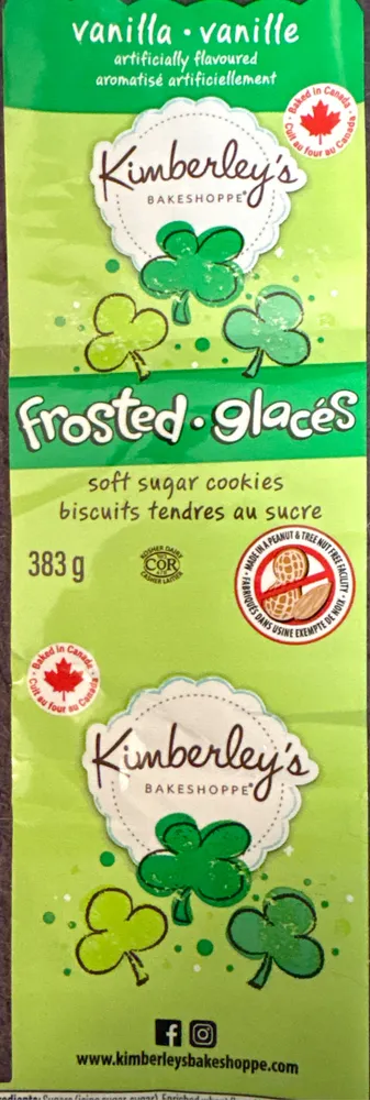 Vanilla Frosted Soft Sugar Cookies