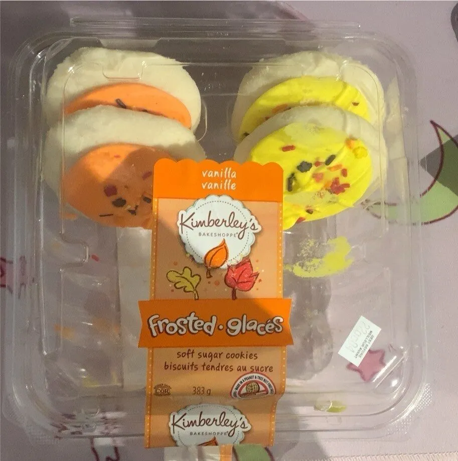 Vanilla Frosted Soft Sugar Cookies