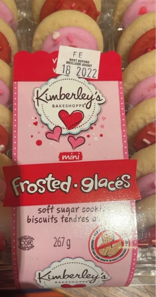 Kimberly’s frosted sugar cookie minis