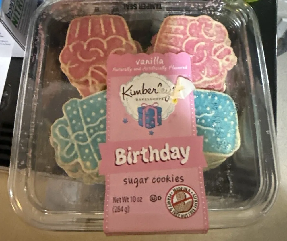 Birthday Sugar Cookies