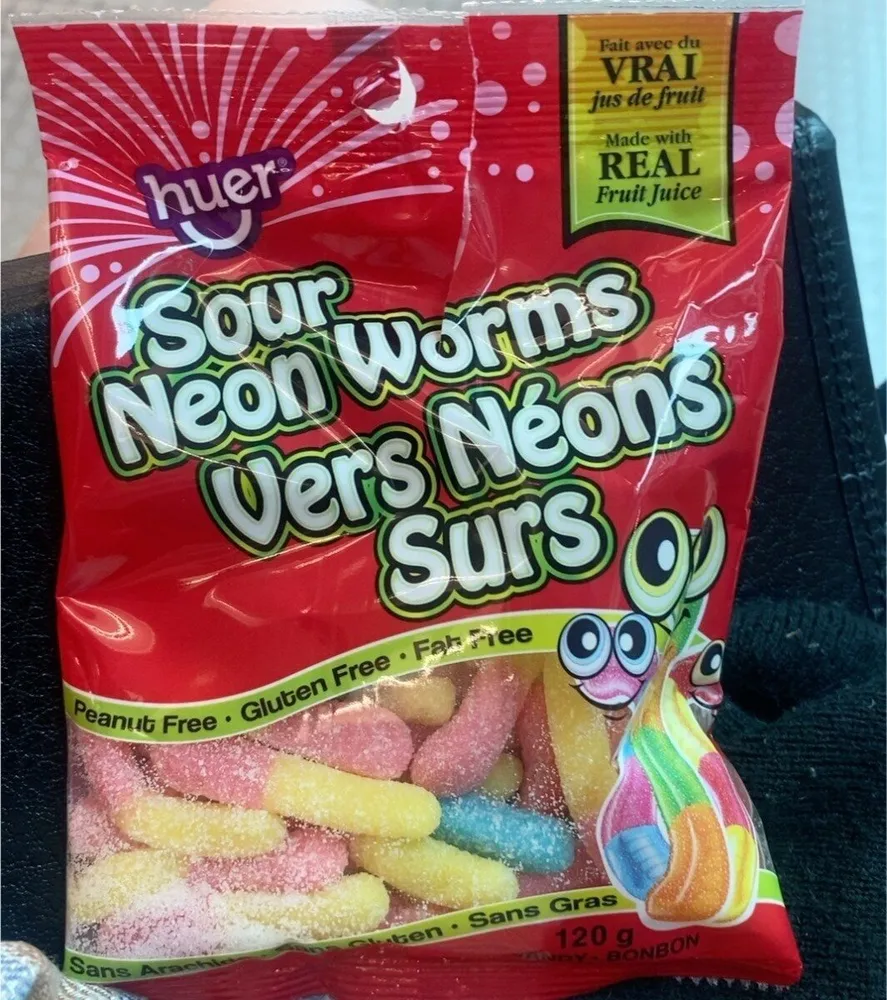 Sour Neon Worms