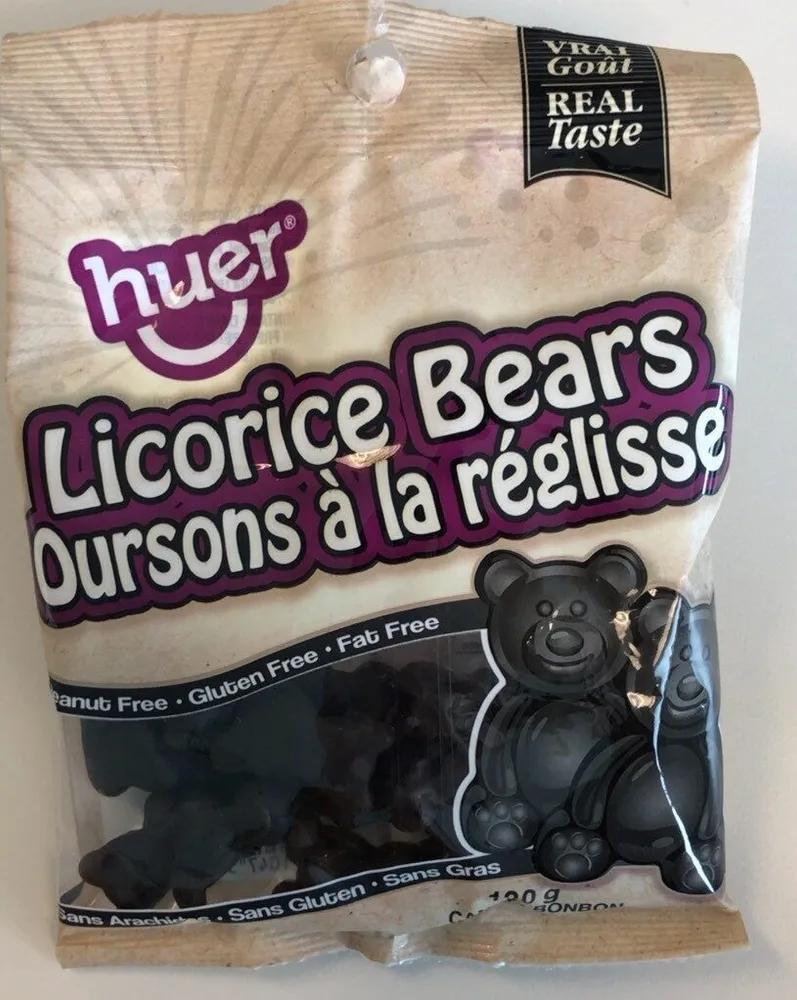 Licorice bears