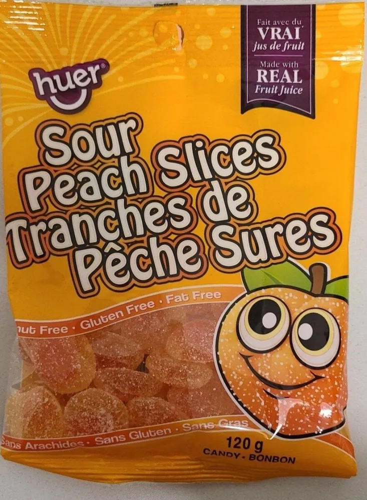 Sour Peach Slices