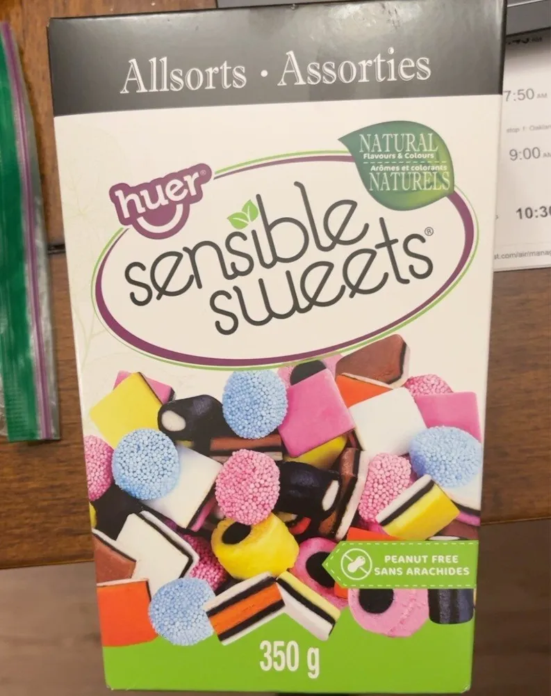 Sensible sweets