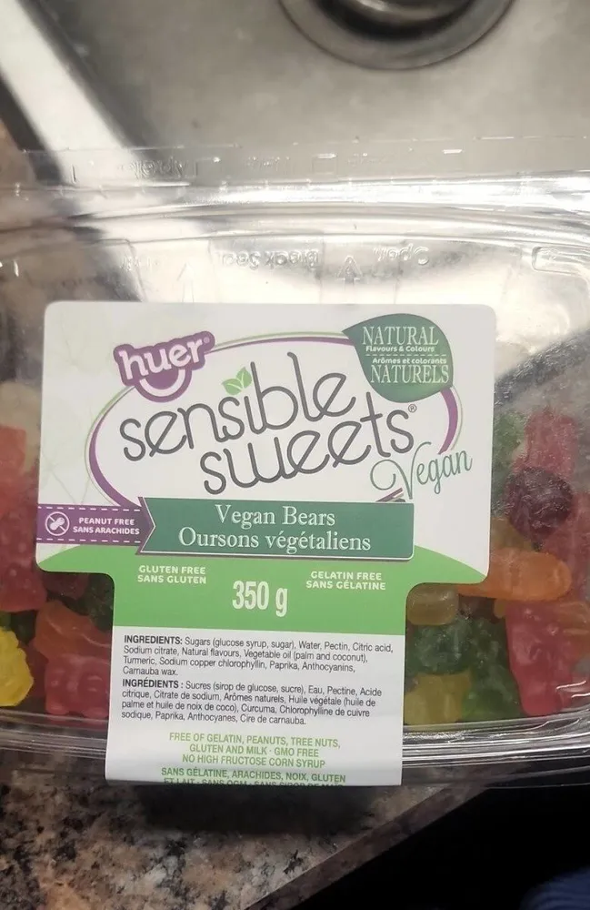 Sensible sweets vegan bears