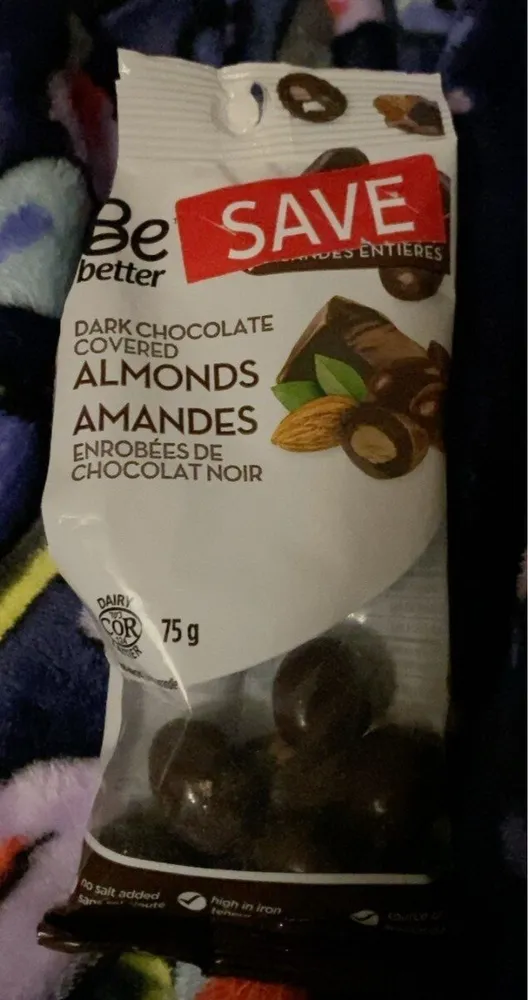 Dark Chocolate Covered Almonds