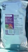 All dresswd potato chips