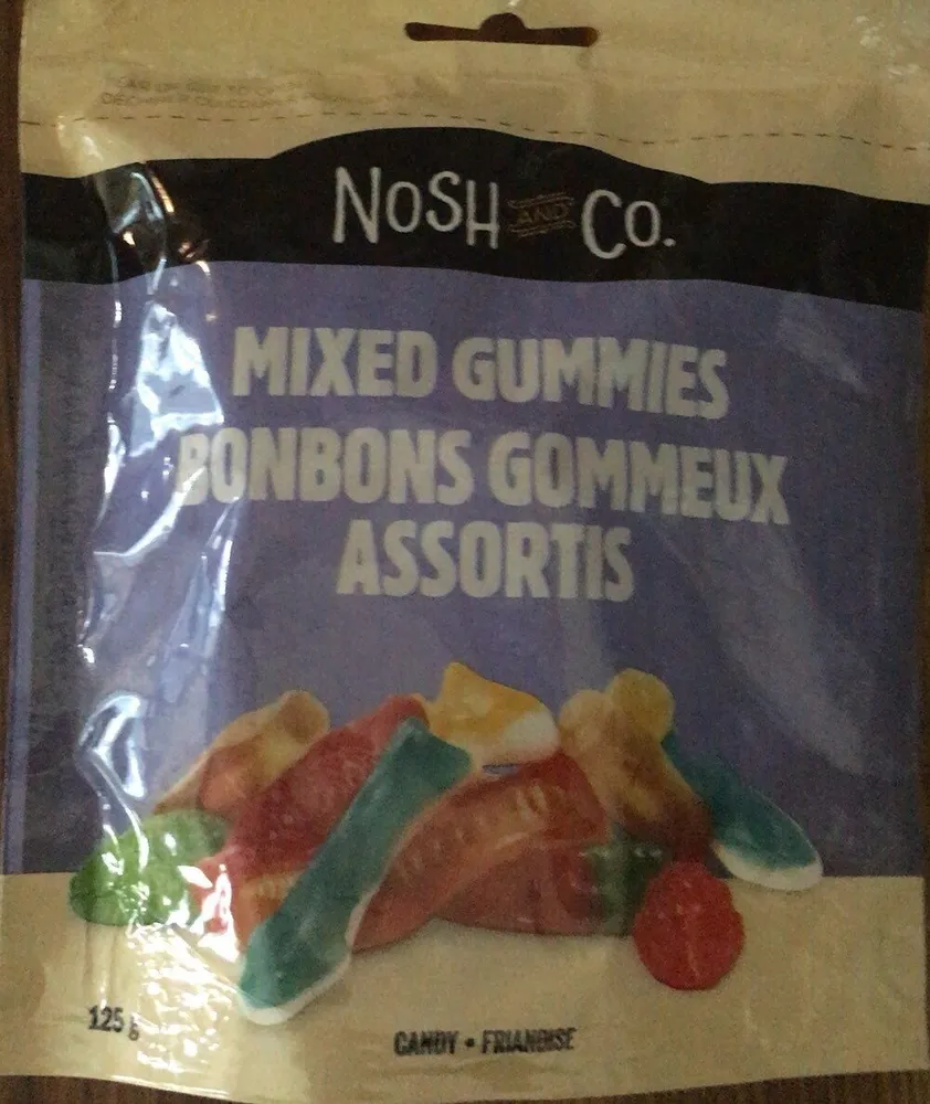 Bombons gommeux assortis