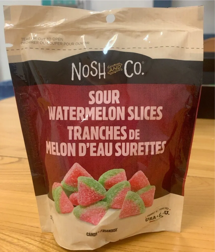 Tranche de melon d’eau surette