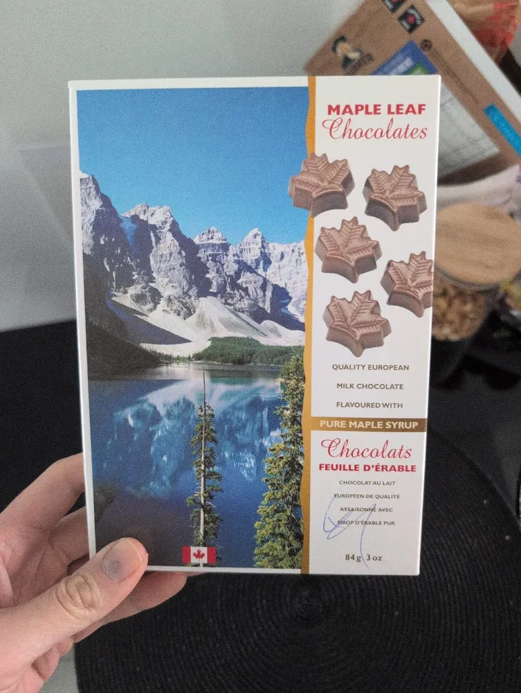 Maple Syrup Chocolate