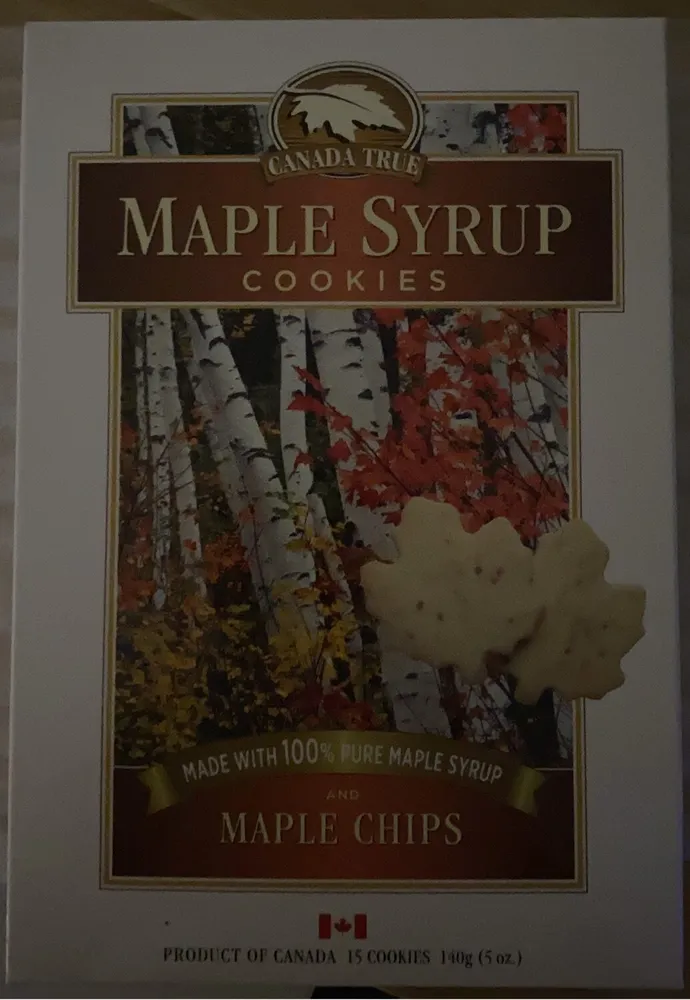 Maple syrup cookies