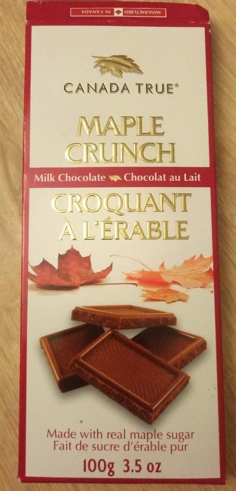 Croquant à l'érable