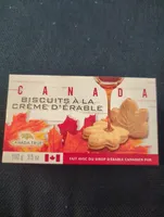 Biscuit a la creme d'érable