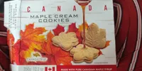 Maple cream cookies