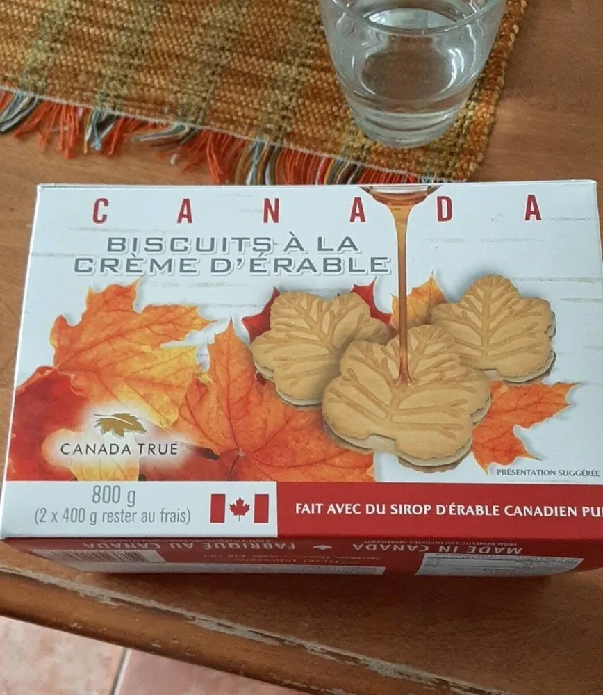 Biscuit a la crème d erable