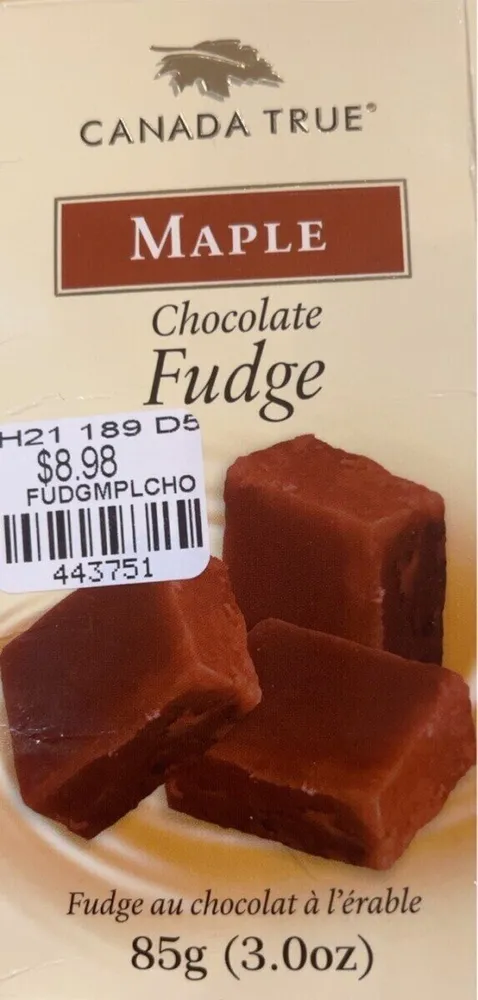 Maple Chocolate Fudge