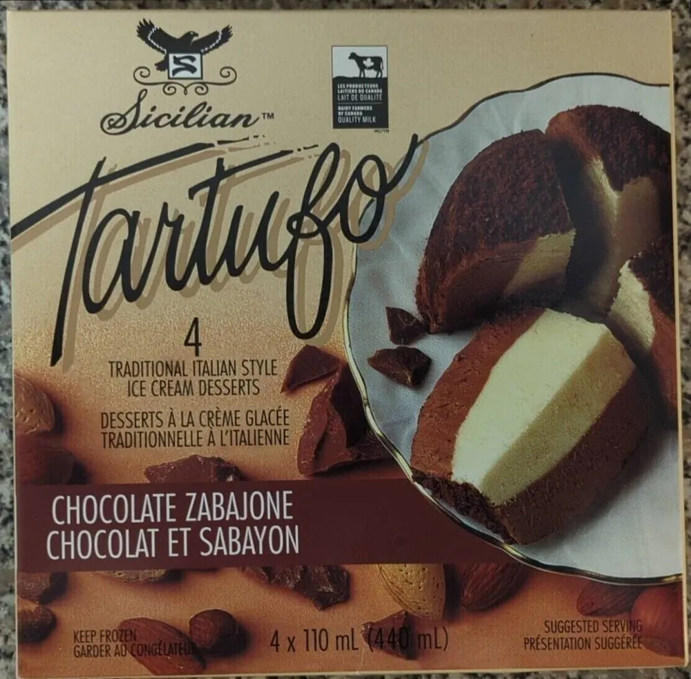 Tartufo Chocolate Zabajone