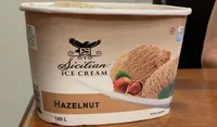 Hazelnut ice cream