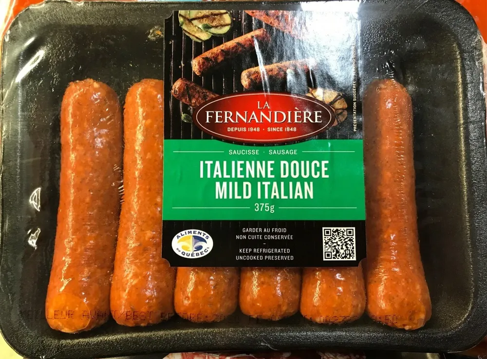 Saucisse italienne douce