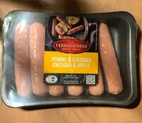saucisse pomme et cheddar