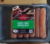Smoked meat sausage