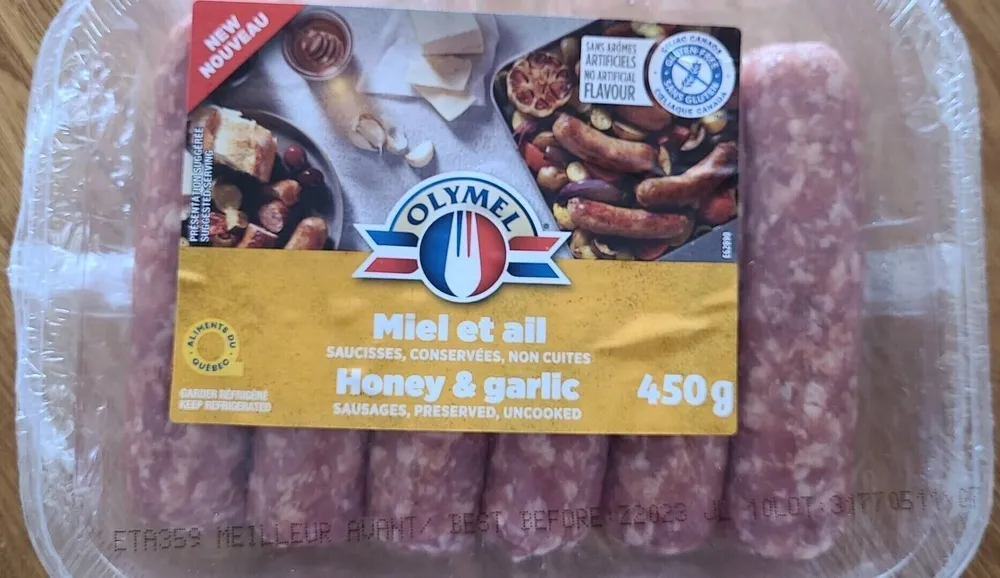 Honey & Garlic sausages