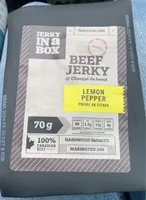 Beef Jerky Lemon Pepper