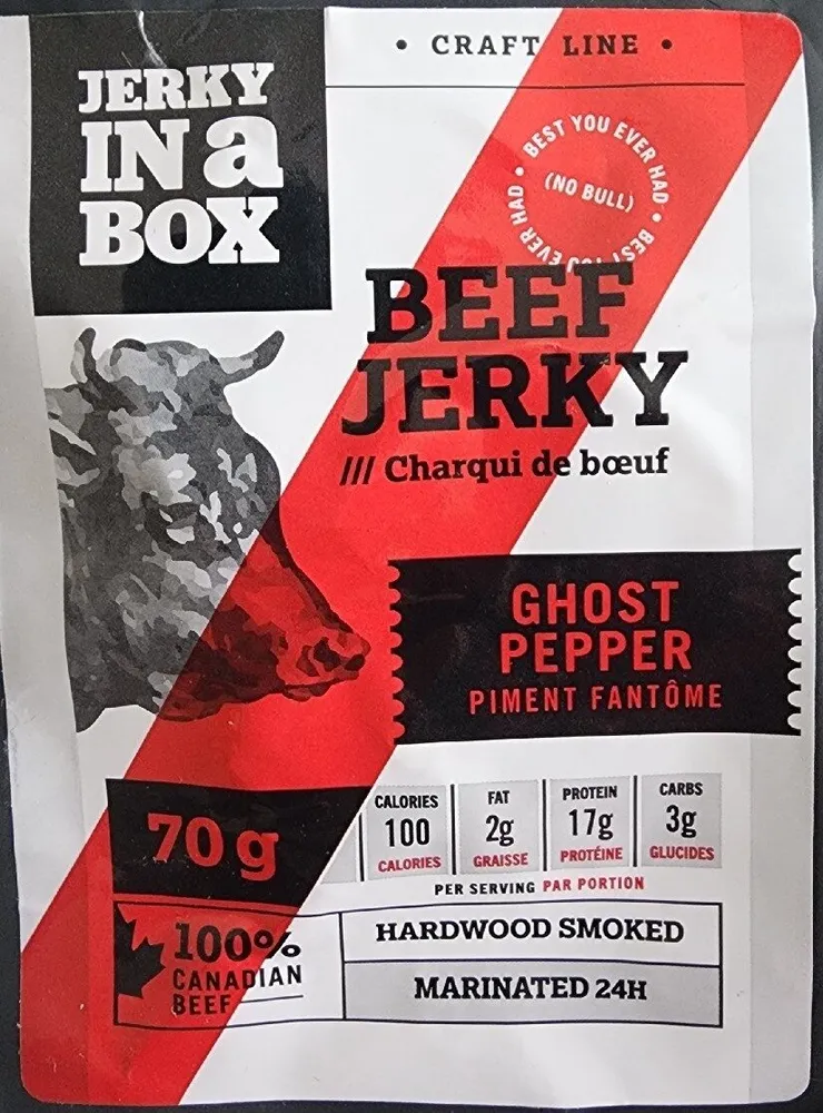 Ghost Pepper Beef Jerky