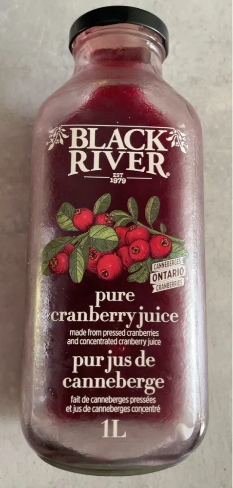 Black River pure cranberry juice