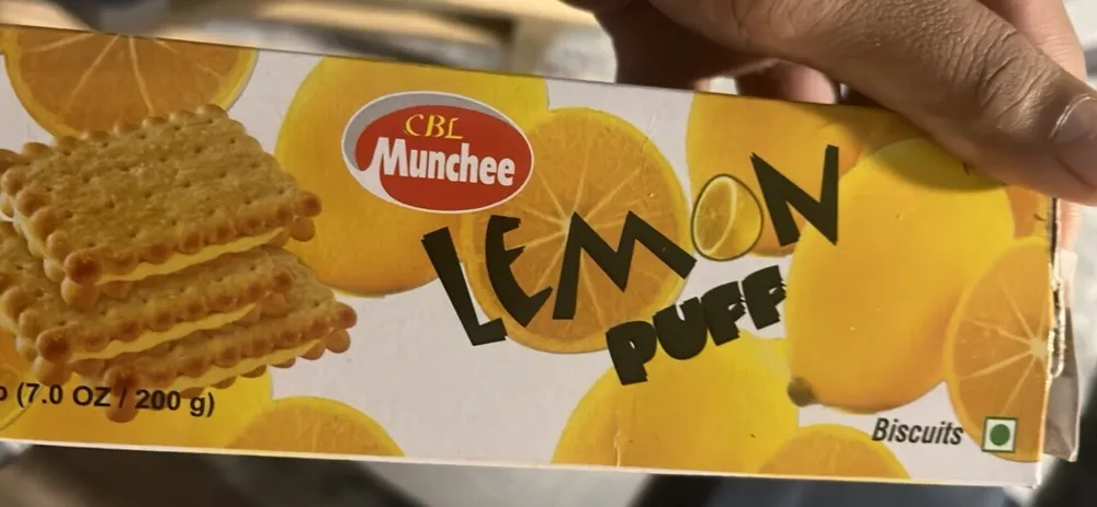 Lemon Puff Biscuits