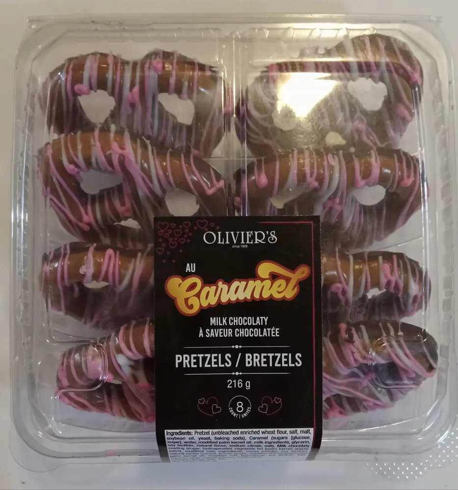 Au Caramel Milk Chocolaty Pretzels
