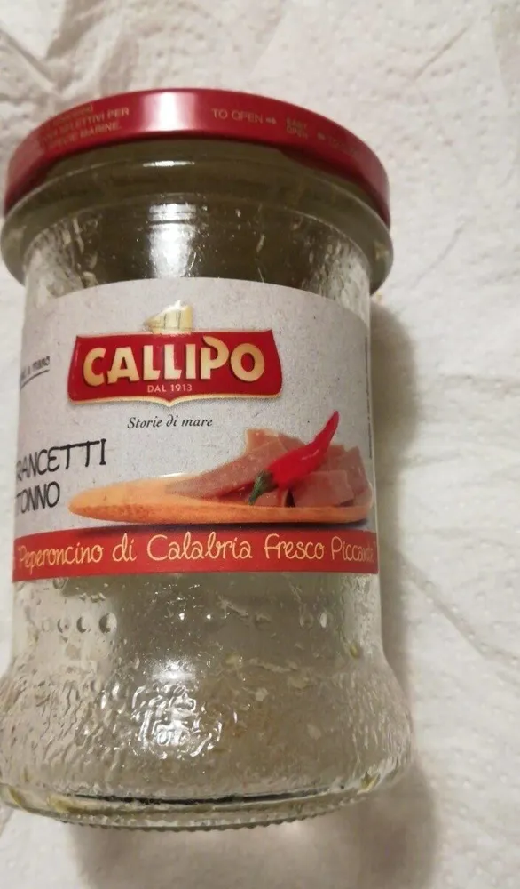 Trancetti di tonno con peperoncino