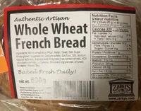 Whole wheat french bread