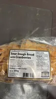 Authentic Artisan Sour Dough Bread with Cranberries